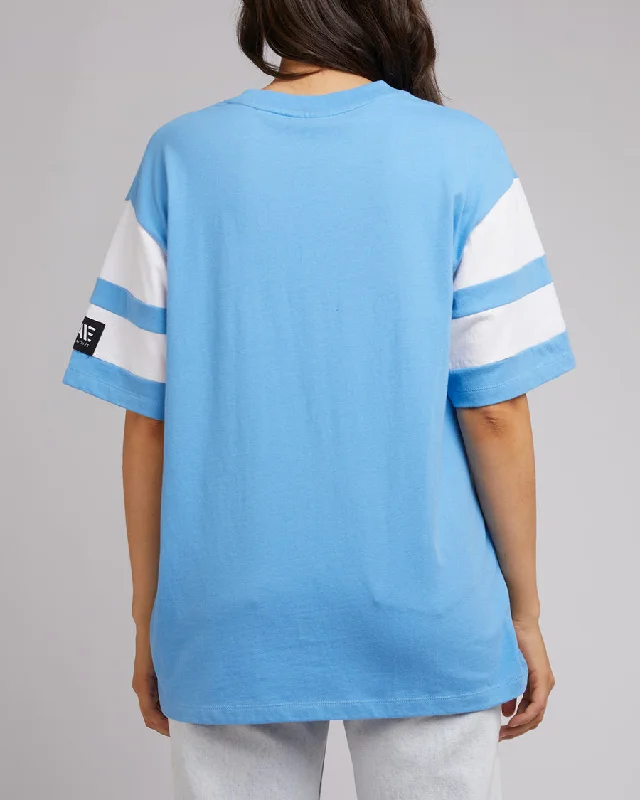 All About Eve Game Tee Blue