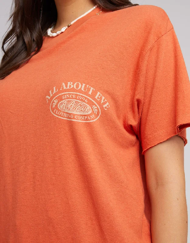 All About Eve Kind Eyes Tee Rust