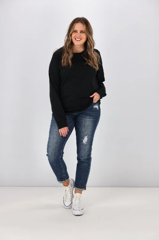 As Colour Dice Long sleeve Tee Black