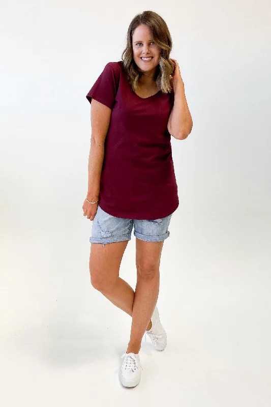 AS Colour Mali Tee Burgundy