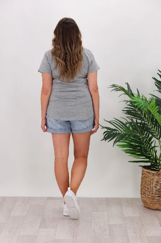 AS Colour Mali Tee Grey Marle