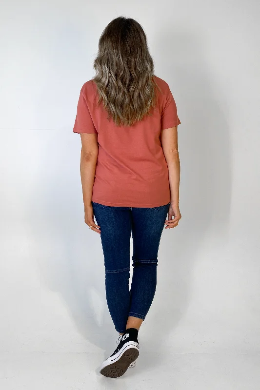 AS Colour Maple Tee Coral