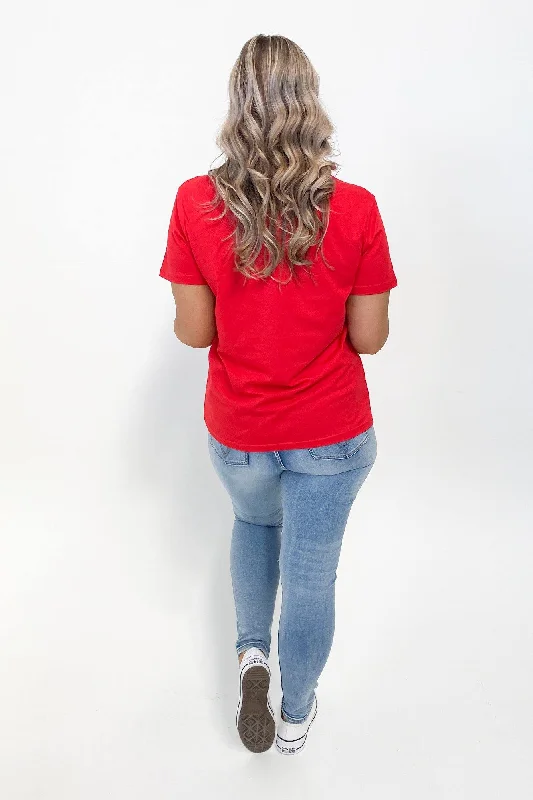 As Colour Maple Tee Red