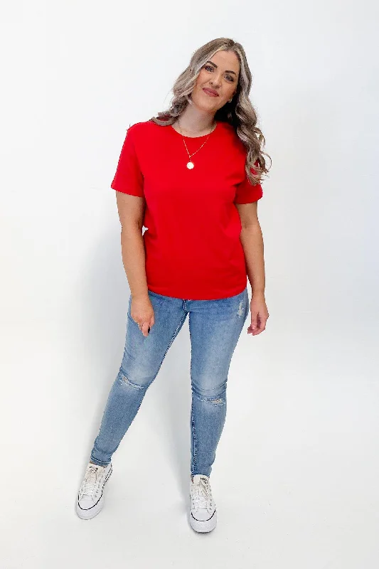 As Colour Maple Tee Red