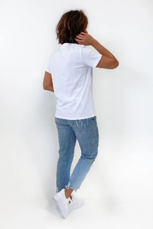 AS Colour Maple Tee White