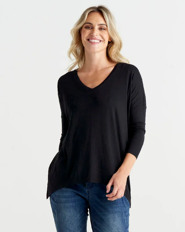 Betty Basics Geneva Tee Black