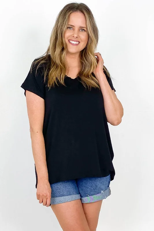 Betty Basics Matilda Tee Black