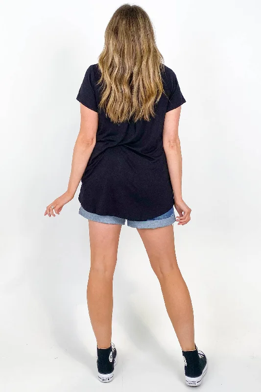 Betty Basics Matilda Tee Black