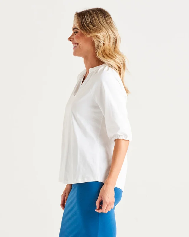 Betty Basics Prue Tee White