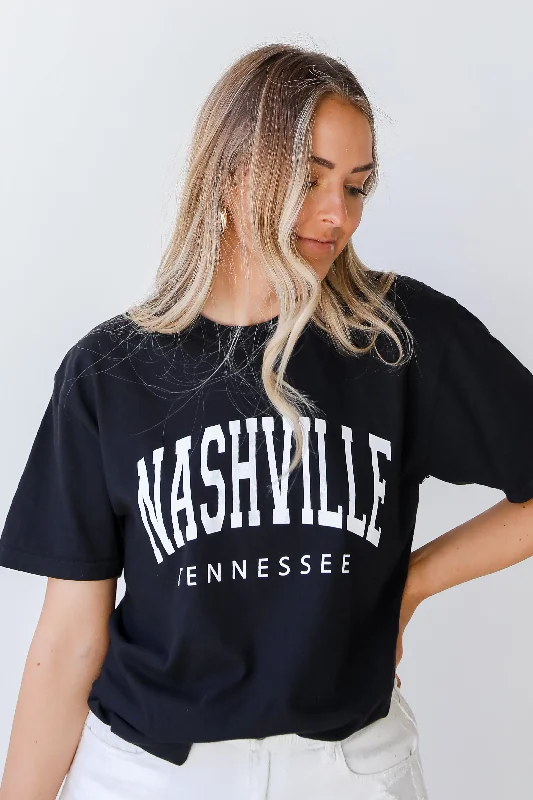 Black Nashville Tee