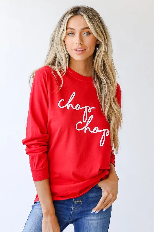 Chop Chop Long Sleeve Tee