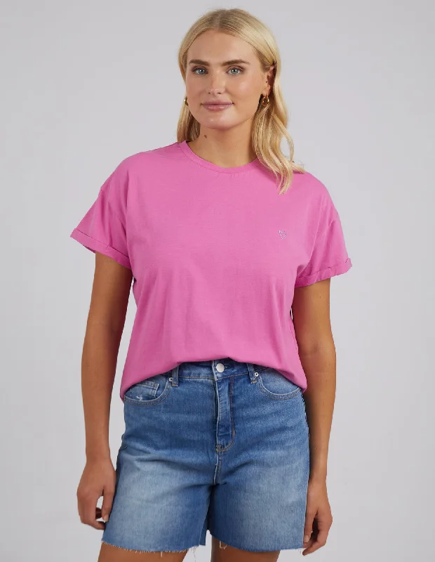 Elm Halli S/S Tee Super Pink