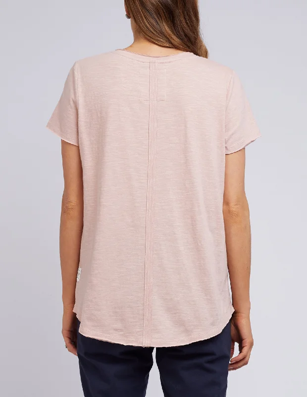 Elm St Helens Henley Tee Pink