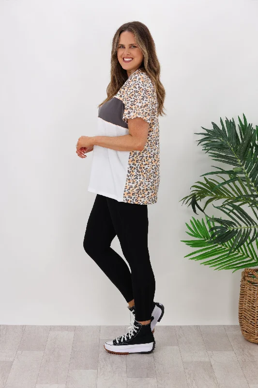 Foxwood Leopardess Tee Multi