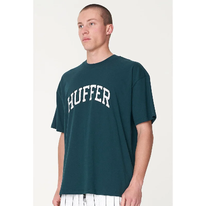 Huffer Mens Box Free Tee/3B Pin Emerald