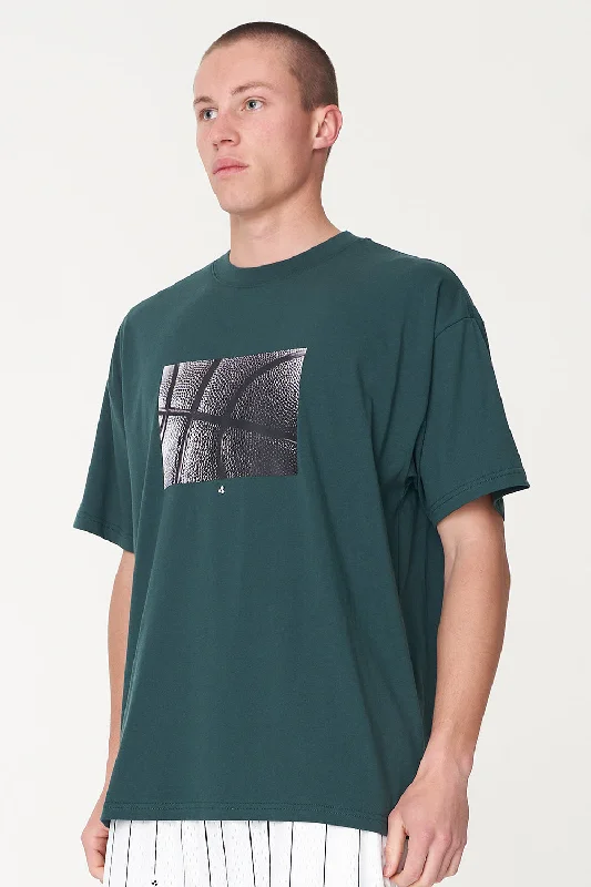 Huffer Mens Box Free Tee/7 Rings Juniper