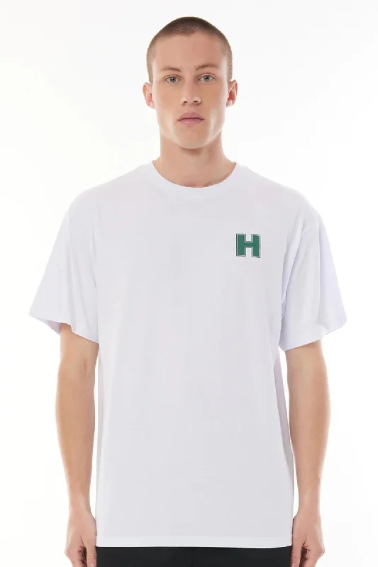 Huffer Mens Classic Tee/Contained White