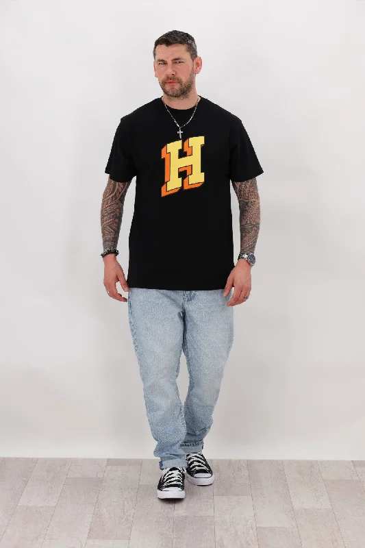 Huffer Mens Sup Tee/Frat H Black