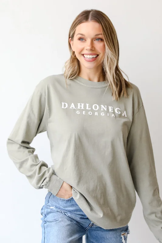 Olive Dahlonega Georgia Long Sleeve Tee