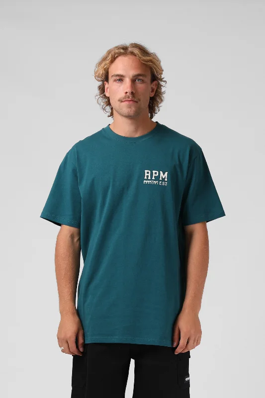 RPM Mens College 94 Tee Teal