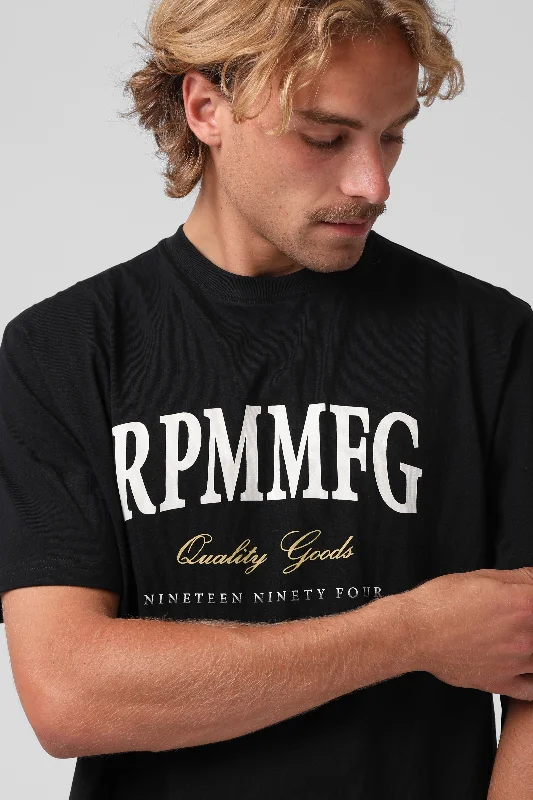 RPM Mens League 23 Tee Black