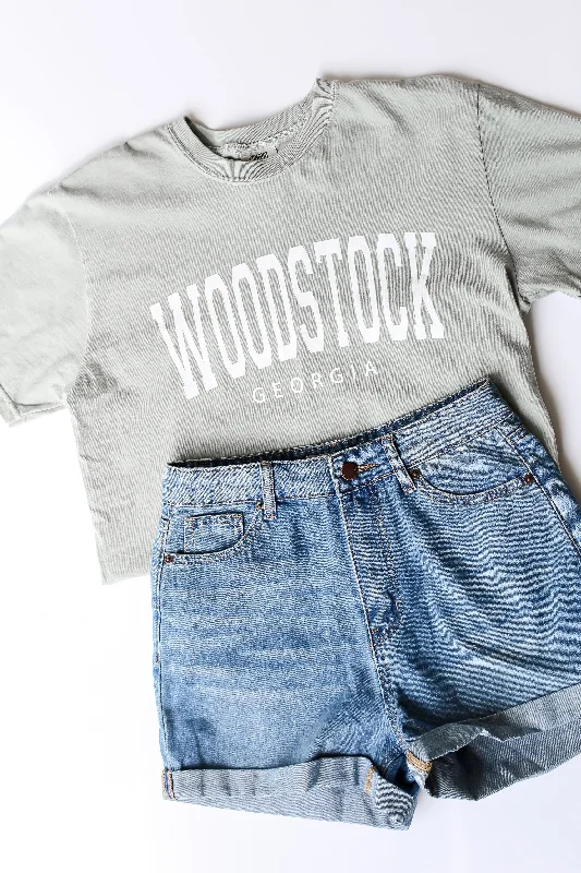 Sage Woodstock Georgia Block Letter Tee