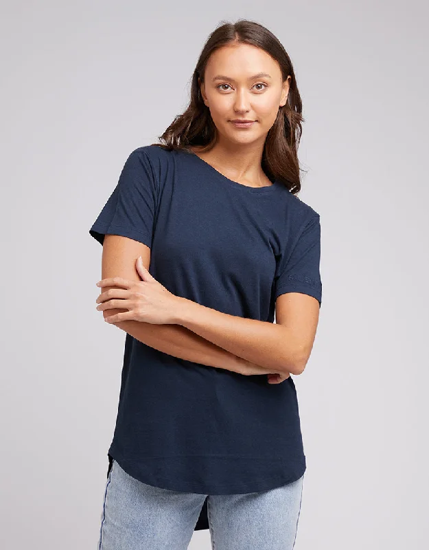 Silent Theory Aspen Tee Navy