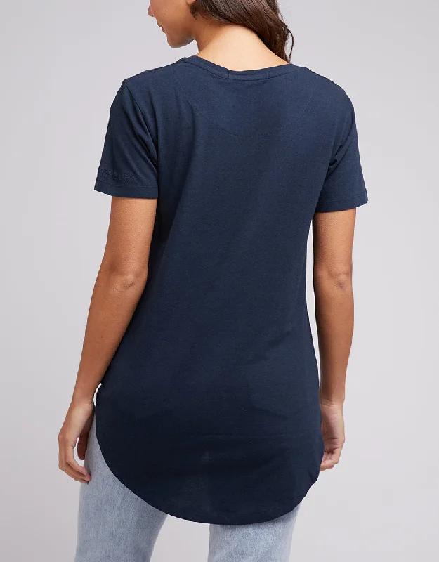 Silent Theory Aspen Tee Navy