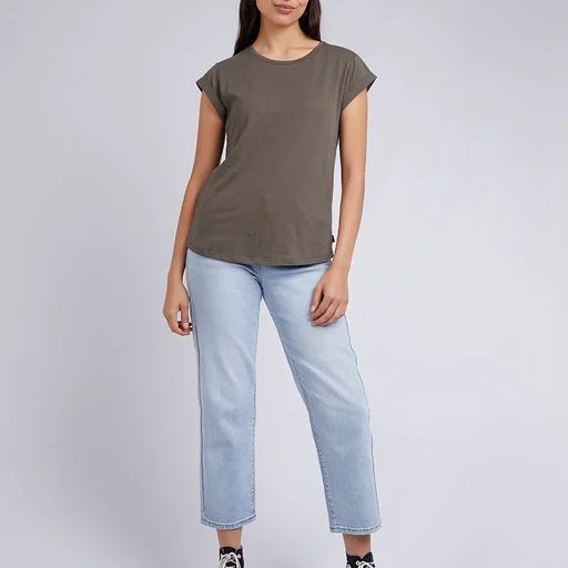 Silent Theory Lucy Tee Khaki