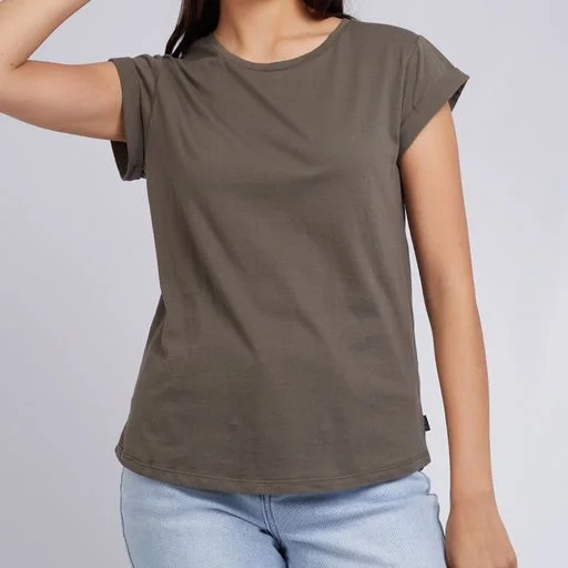 Silent Theory Lucy Tee Khaki