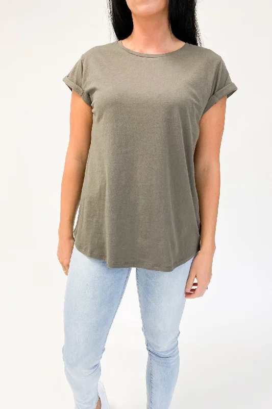 Silent Theory Lucy Tee Khaki