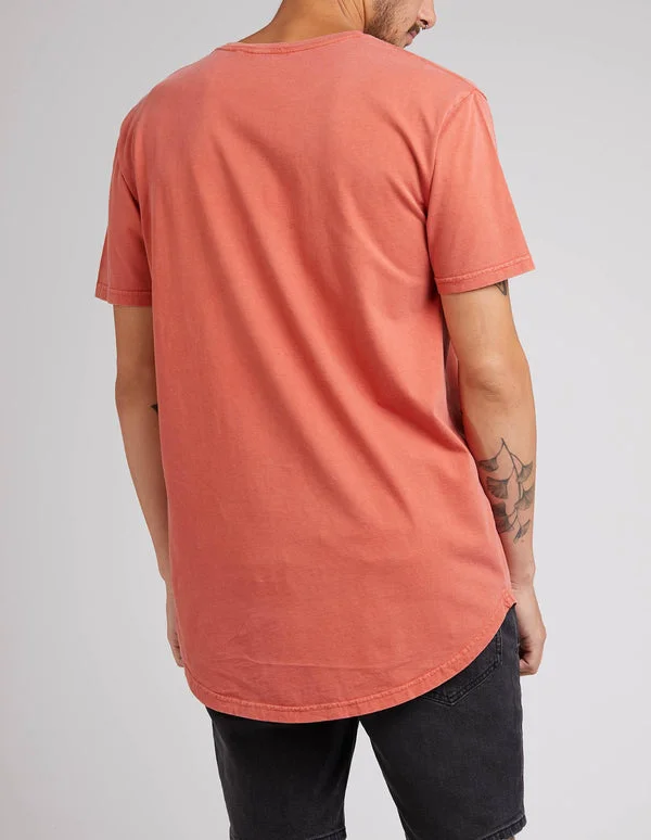 Silent Theory Mens Acid Tail Tee Orange