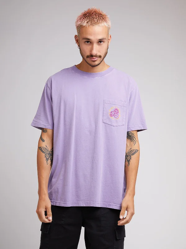 Silent Theory Mens Joy Tee Lavender