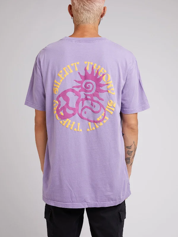 Silent Theory Mens Joy Tee Lavender