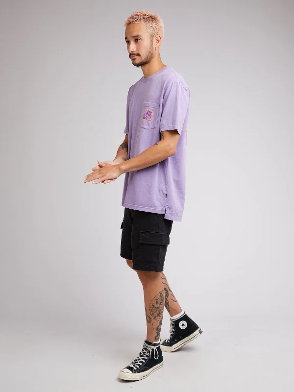 Silent Theory Mens Joy Tee Lavender