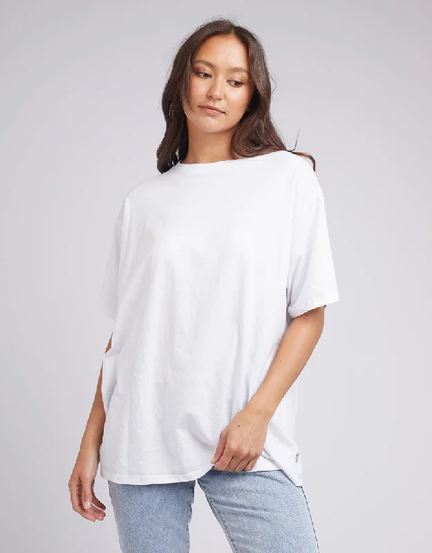 Silent Theory Oversized Tee White