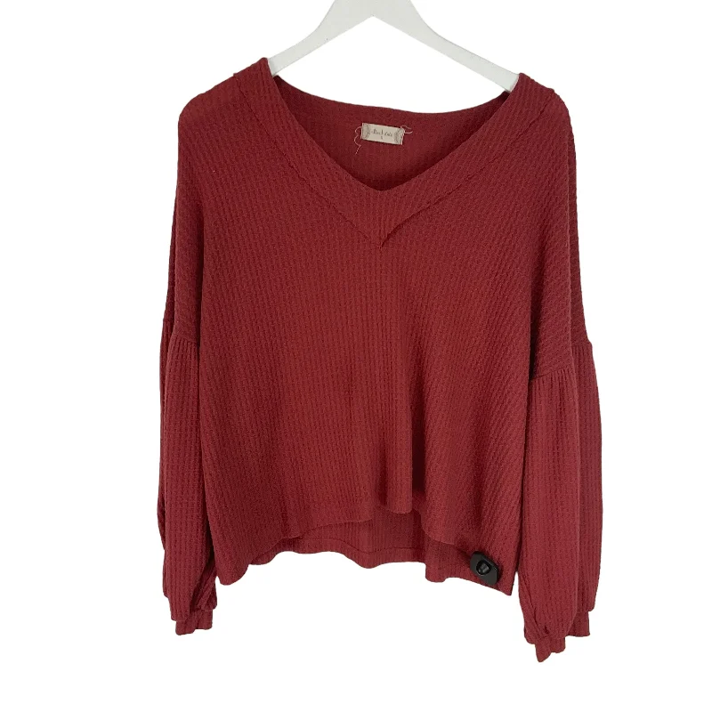 Sweater By Altard State In Red, Size: S