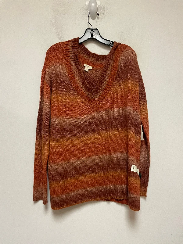 Sweater By Ana In Orange, Size: Xl