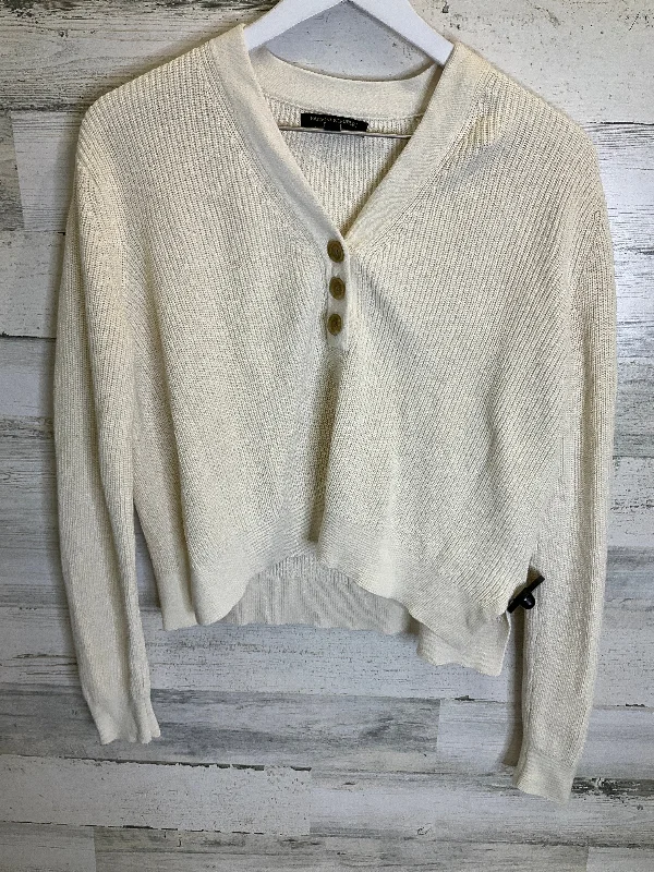 Sweater By Banana Republic In Cream, Size: M