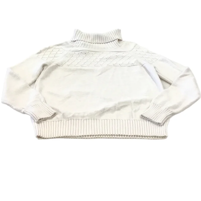 Sweater By Banana Republic In White, Size: Xs