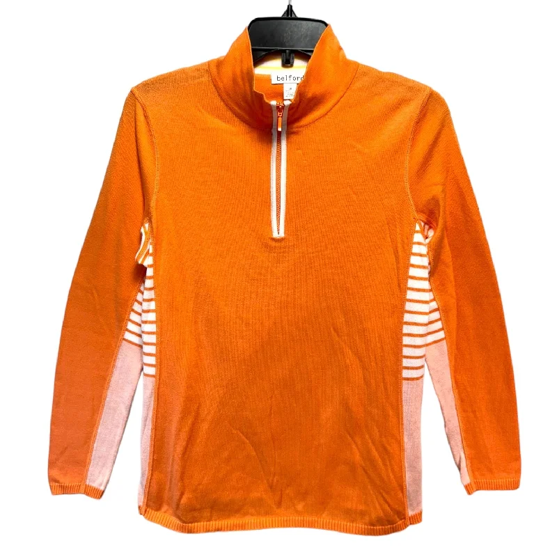 Sweater By Belford In Orange, Size: M