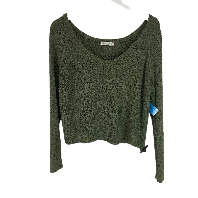 Sweater By Clothes Mentor In Green, Size: S