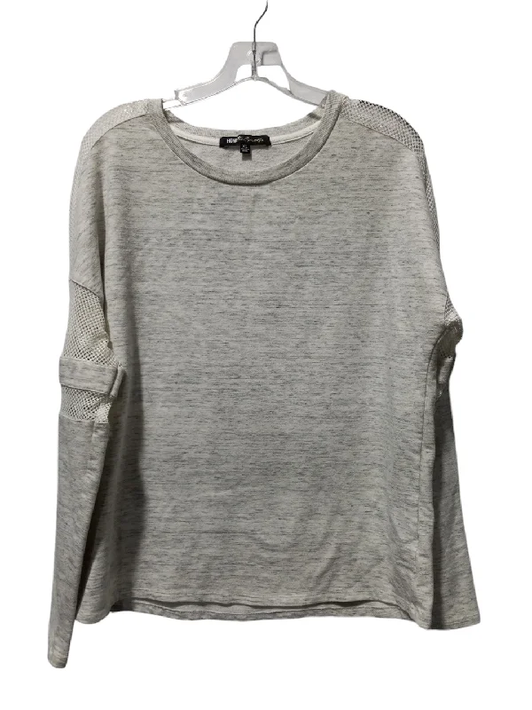 Sweater By Clothes Mentor In Grey, Size: Xl