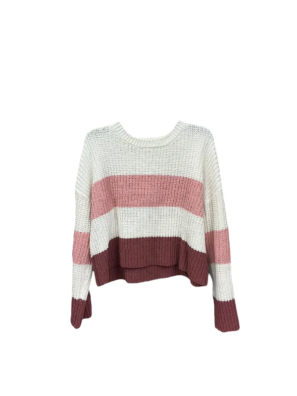 Sweater By Clothes Mentor In Pink, Size: M