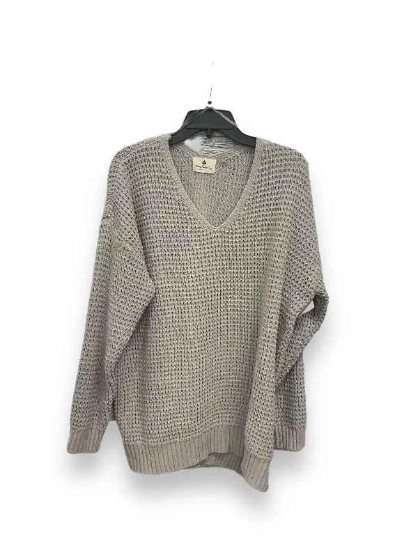 Sweater By Cmc In Grey, Size: Xl