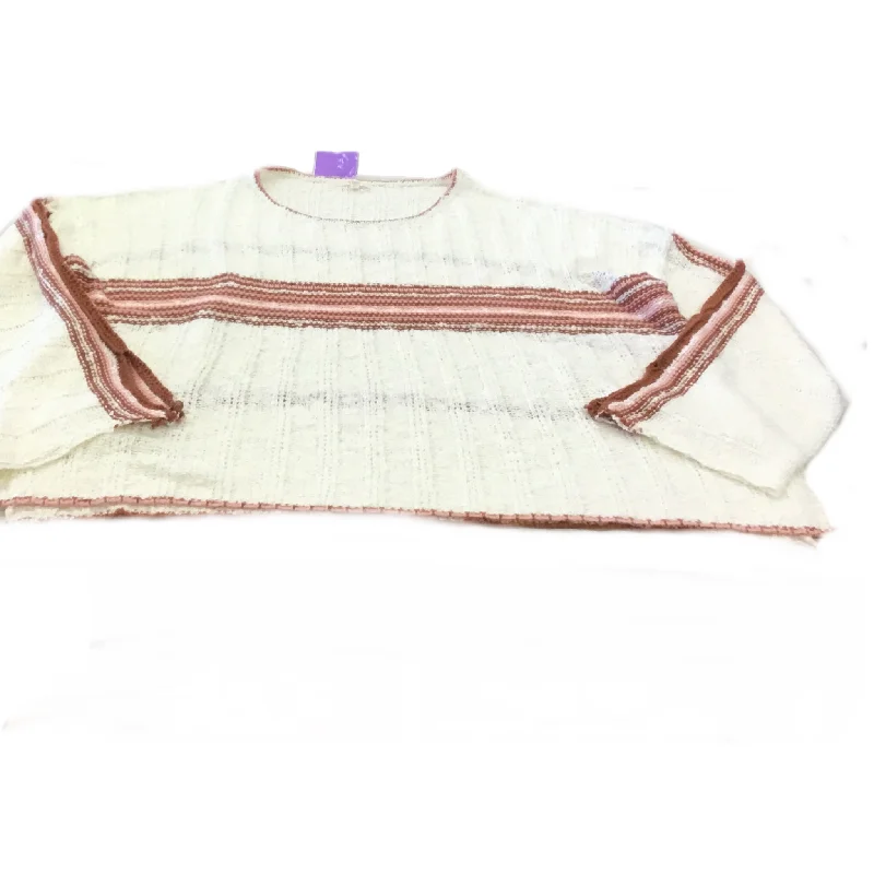 Sweater By Easel In Cream, Size: 3x