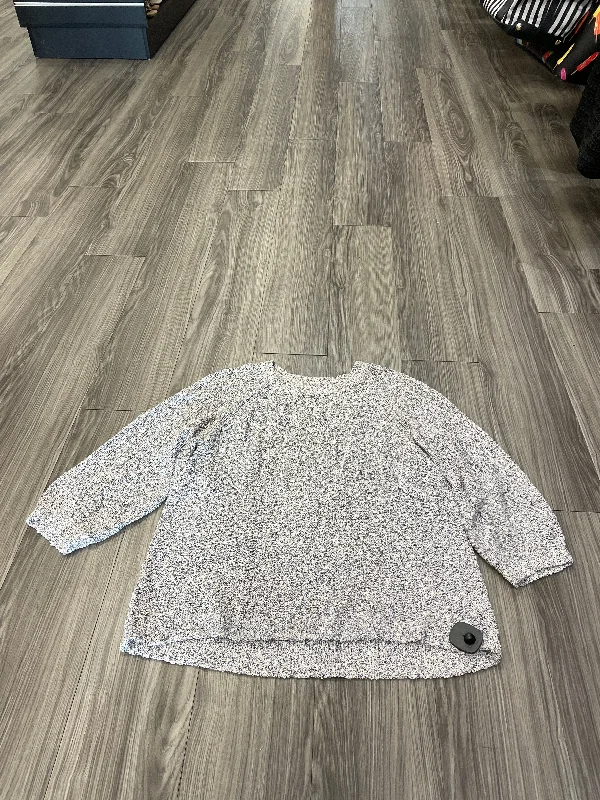 Sweater By Loft In Blue, Size: L