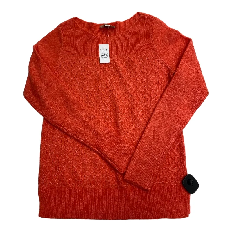 Sweater By Loft In Coral, Size: Xs