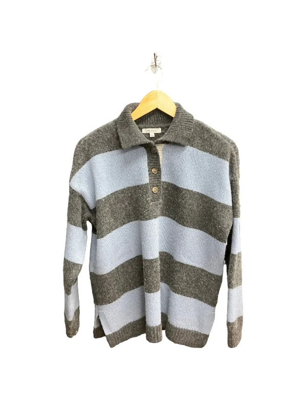 Sweater By Madewell In Striped Pattern, Size: M