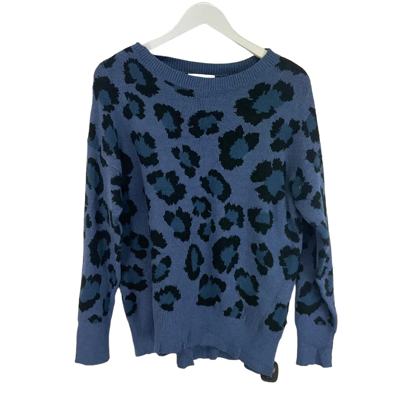 Sweater By New Directions In Blue, Size: L